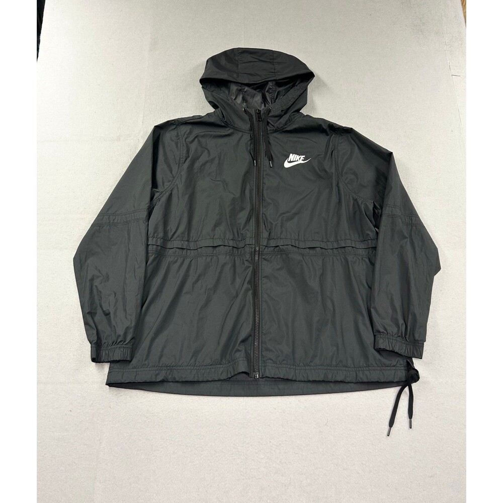 Nike Sportswear Woven Womens Windbreaker Jacket Black 1x